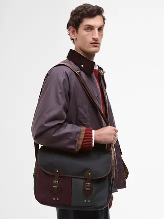 BARBOUR | Paul Smith loves Barbour Umhängetasche Wax Tarras | 
